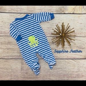 CARTER’S “Octopus” Terry Cloth Sleeper